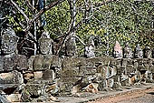 Angkor Thom - the South Gate - Devas